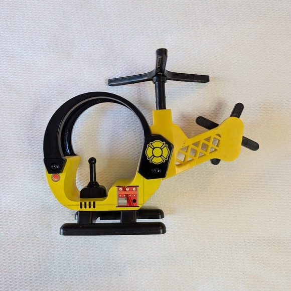 Yellow and Black Toy Helicopter - Picture 4 of 10